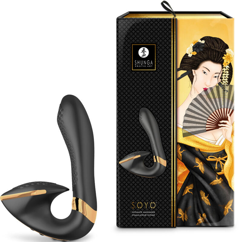 SHUNGA - SOYO INTIM MASSAGEAPPARAT SORT