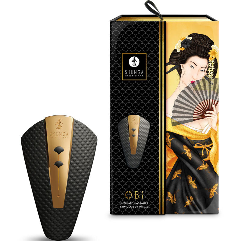 SHUNGA - OBI INTIM MASSAGEAPPARAT SORT