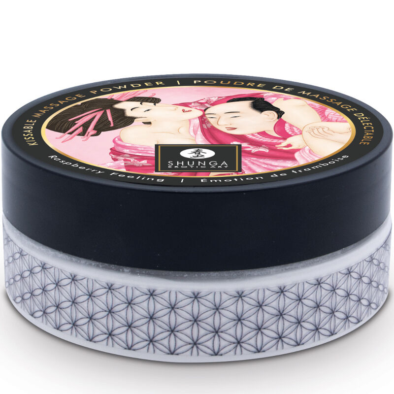 SHUNGA - SPISELIGT MASSAGEPULVERKIT HINDBÆR