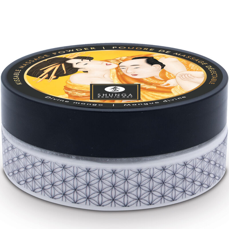 SHUNGA - SPISELIGT MASSAGEPULVERKIT MANGO