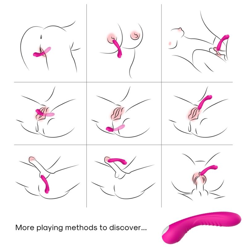 ARMONY - LEGEND VIBRATOR SILIKONE FUCHSIA