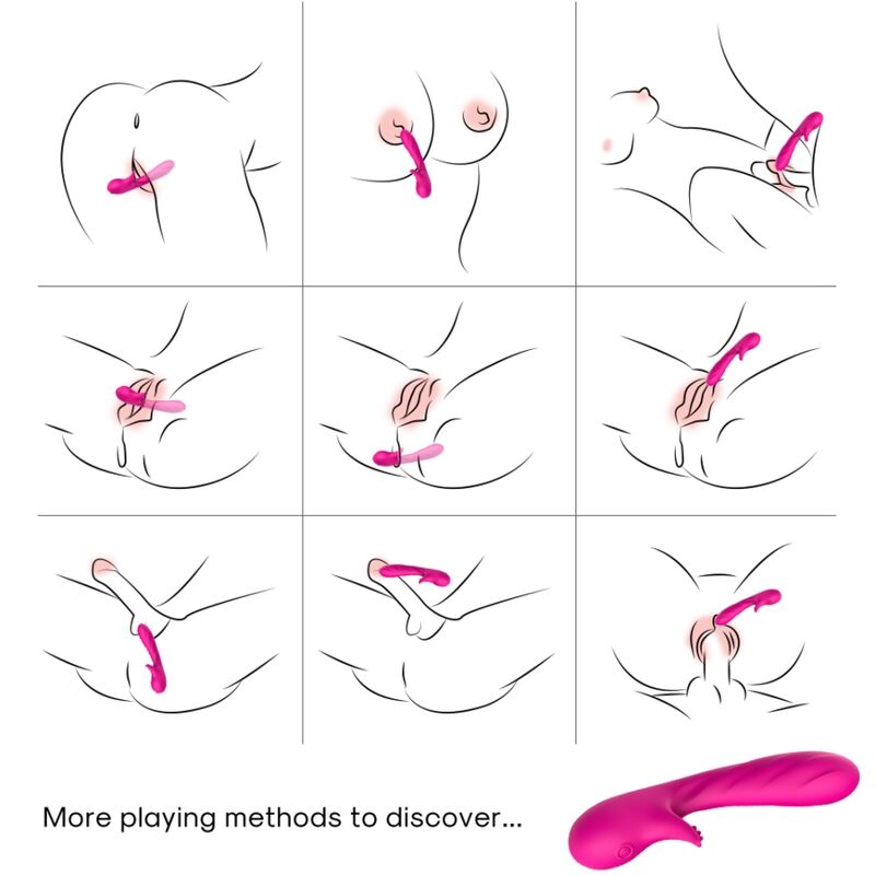 ARMONY - ROMANCE VIBRATOR MED STIMULATOR FUCHSIA