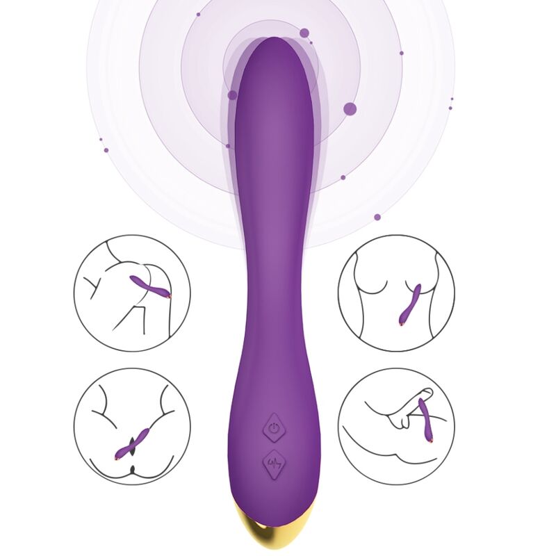 ARMONY - FLAMINGO VIBRATOR MULTIPOSITION LILLA
