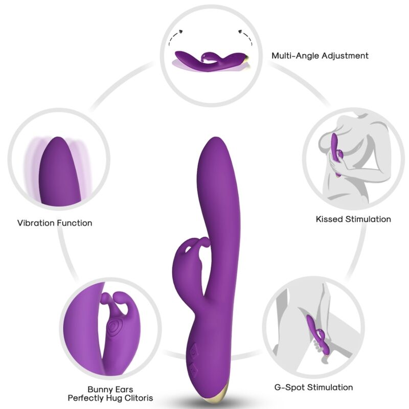 ARMONY - BONNIE VIBRATOR KANIN LILLA