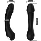 ARMONY - DILDOVIBRATOR G-SPOT SILIKONE SORT