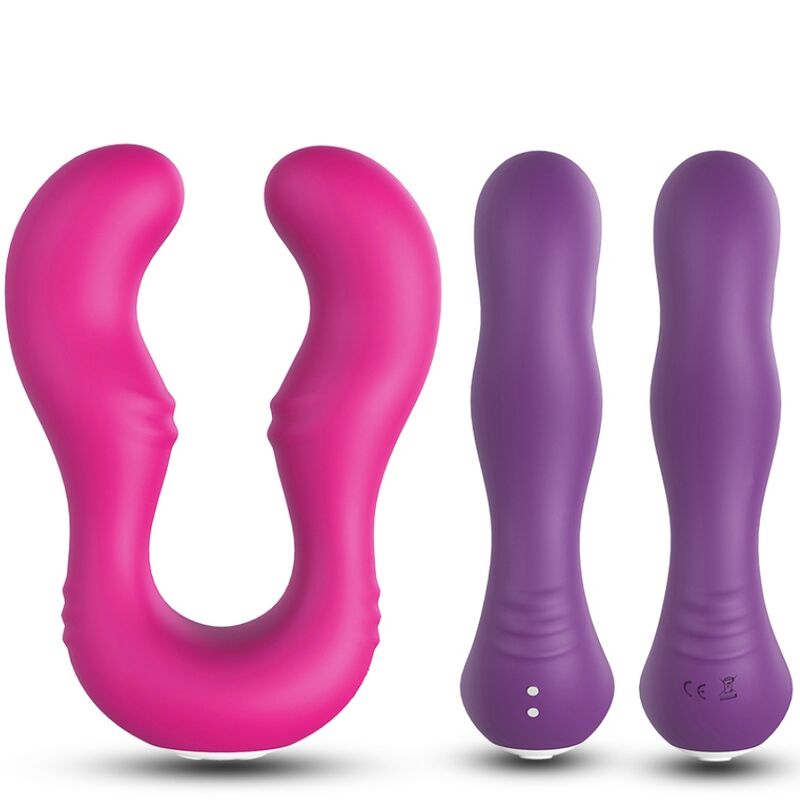 ARMONY - SERAPH VIBRATOR DOBBELT FJERNBETJENING FUCHSIA