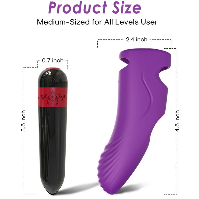 ARMONY - AURORA VIBRATOR FINGER LILLA
