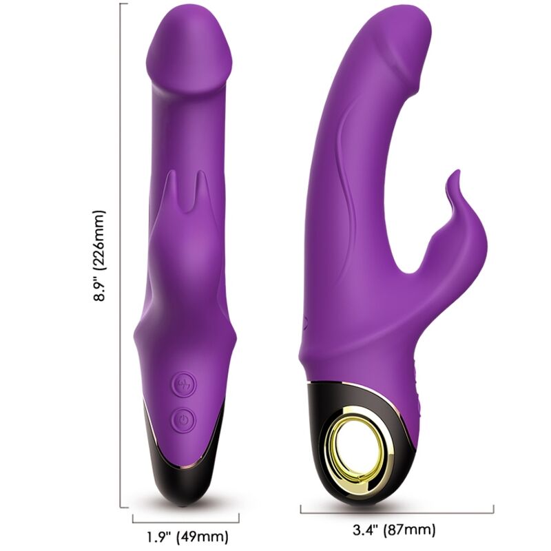 ARMONY - METEROR DILDO VIBRATOR KANIN LILLA
