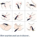 ARMONY - SHADOW VIBRATOR DOBBELTHOVEDT TEASE BLÅ