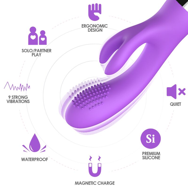 ARMONY - VIBRATOR KANIN LILLA