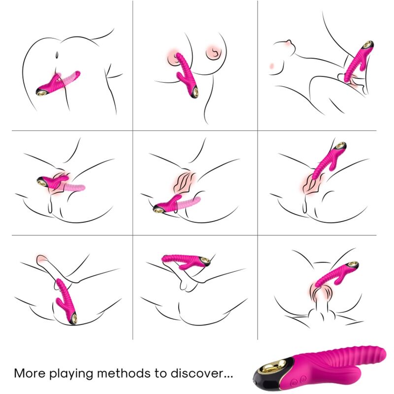 ARMONY - ETERNITY VIBRATOR SILIKONE FUCHSIA
