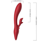 ARMONY - ELK VIBRATOR KANIN BUET RØD