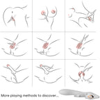 ARMONY - ELK VIBRATOR KANIN BUET RØD