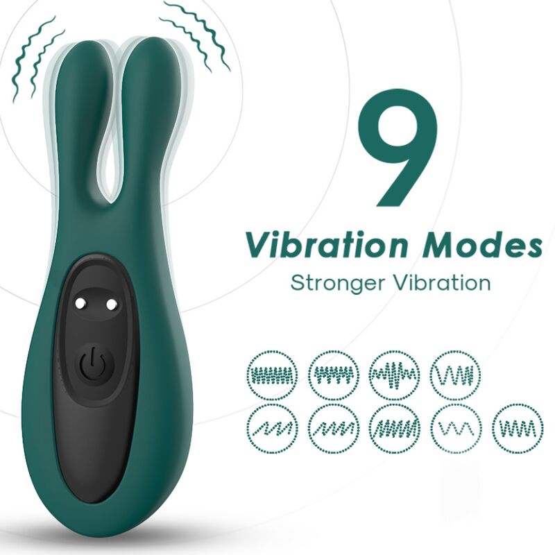 ARMONY - STIMULATOR & VIBRATOR KANINGRØN