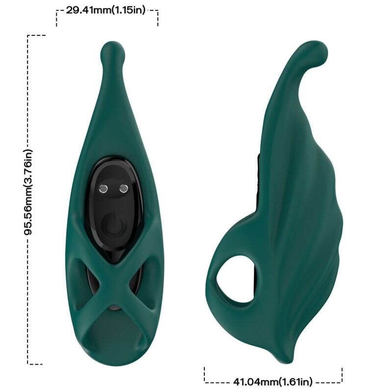 ARMONY - FINGERSTIMULATOR & VIBRATOR GRØN