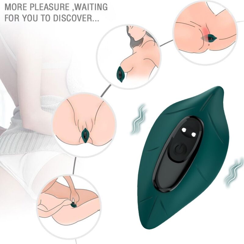 ARMONY - STIMULATOR & VIBRATOR FJERNBETJENING GRØN
