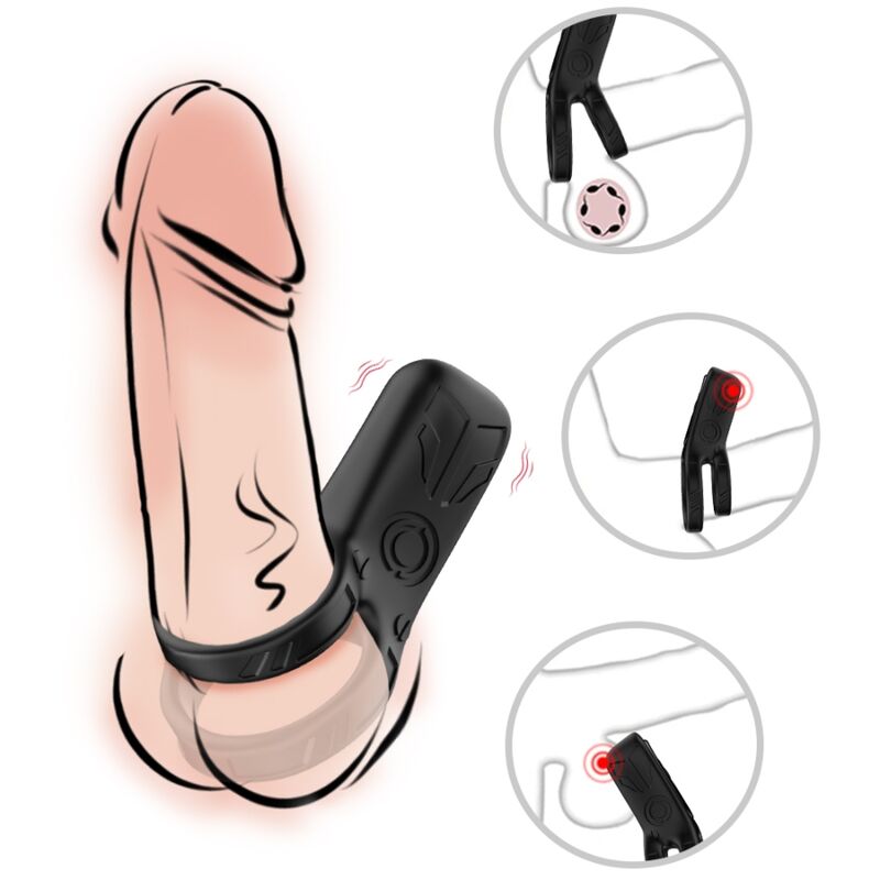 ARMONY - DOBBELT RINGVIBRATOR SORT
