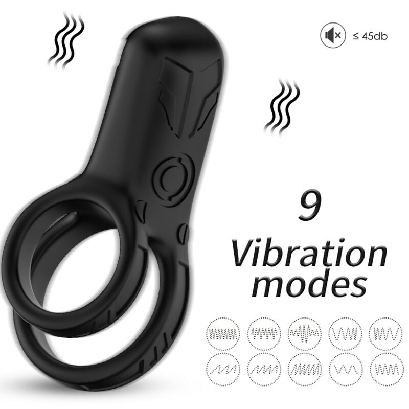 ARMONY - DOBBELT RINGVIBRATOR SORT