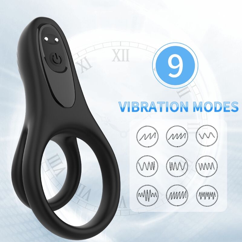 ARMONY - DOBBELT RINGVIBRATOR SORT