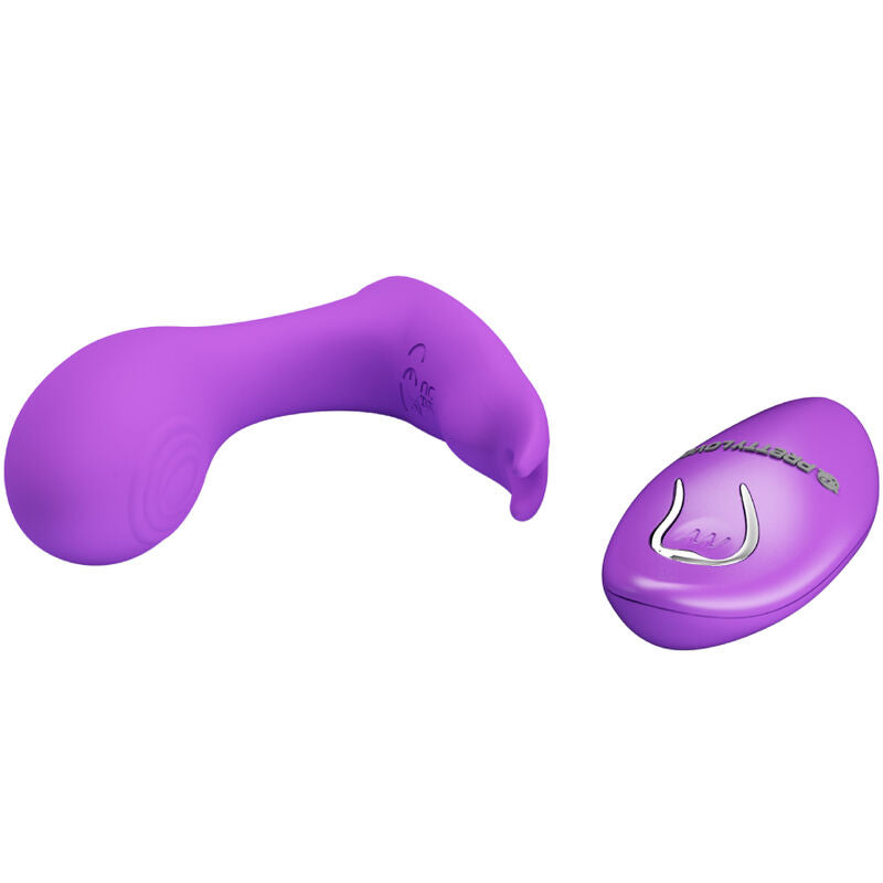 PRETTY LOVE - IDABELLE VIBRATION & PULSATION FJERNBETJENING VIOLET
