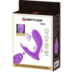 PRETTY LOVE - IDABELLE VIBRATION & PULSATION FJERNBETJENING VIOLET
