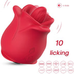 ARMONY - ROSE 10 MODES LICKING KLITORVIBRATOR RØD