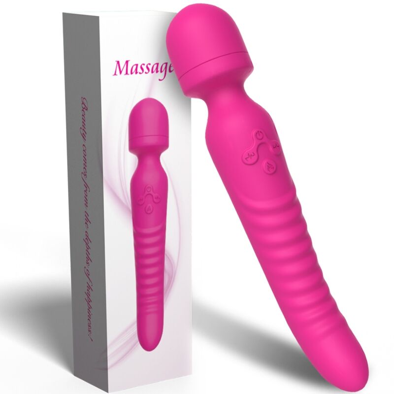 ARMONY - MISSION MASSAGEAPPARAT & VIBRATOR VARMEFFEKT FUCHSIA