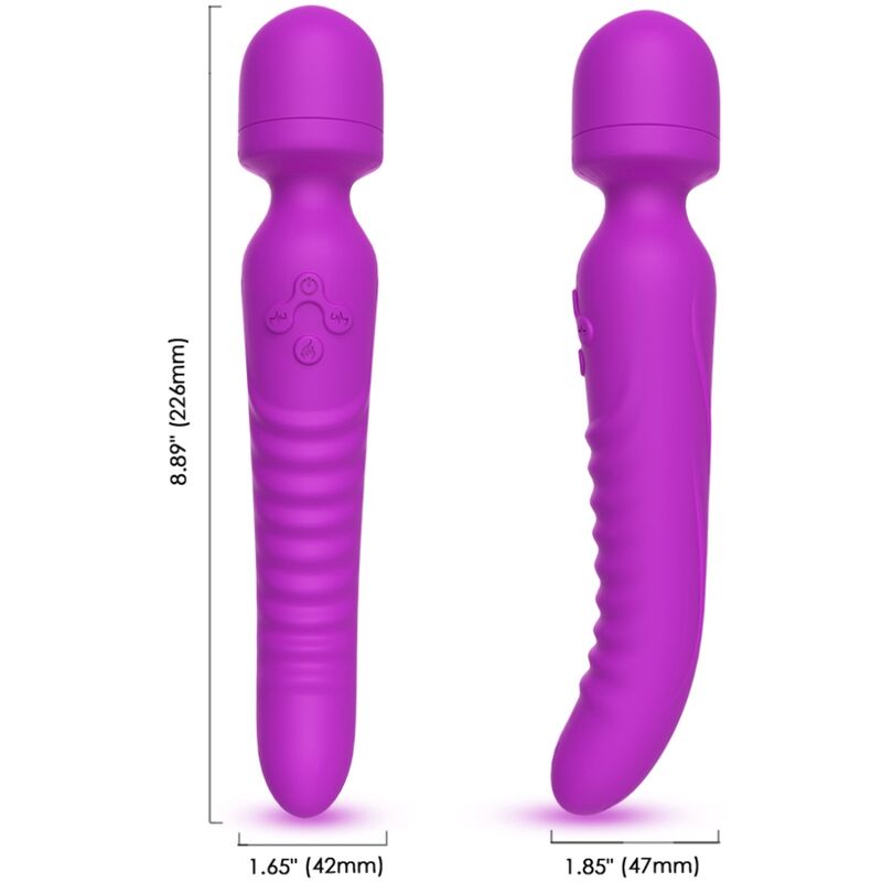 ARMONY - MISSION MASSAGEAPPARAT & VIBRATOR VARMEFFEKT LILLA