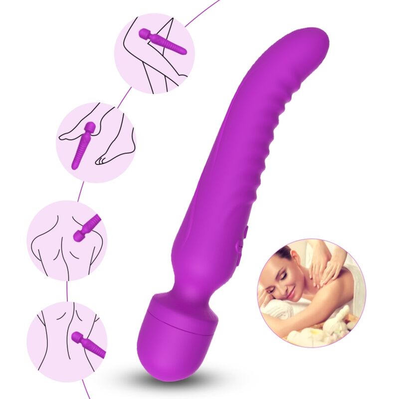 ARMONY - MISSION MASSAGEAPPARAT & VIBRATOR VARMEFFEKT LILLA