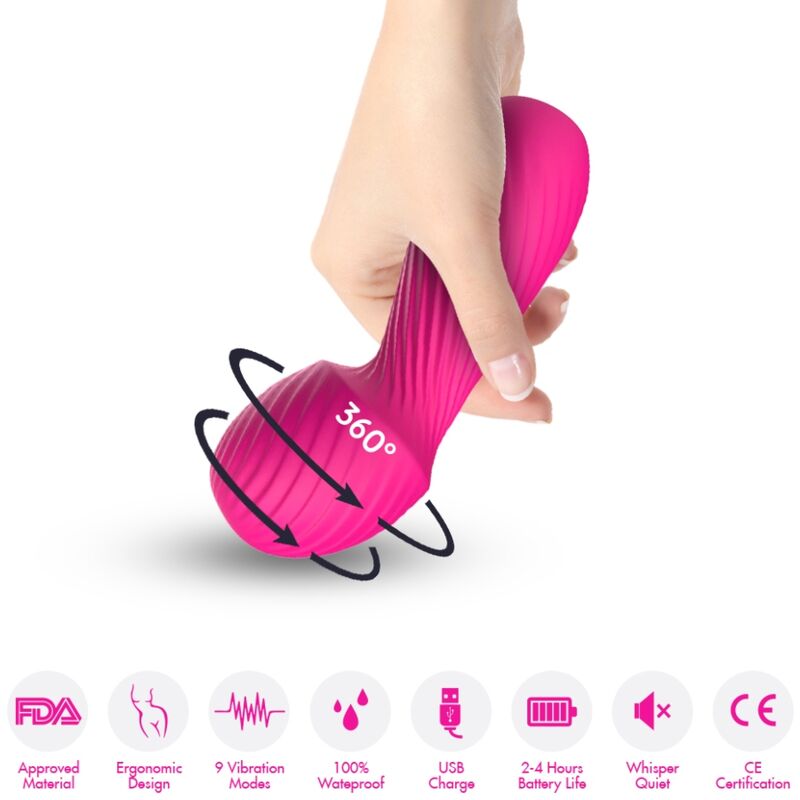 ARMONY - DAZZLE MASSAGEAPPARAT & VIBRATOR LILLE FUCHSIA