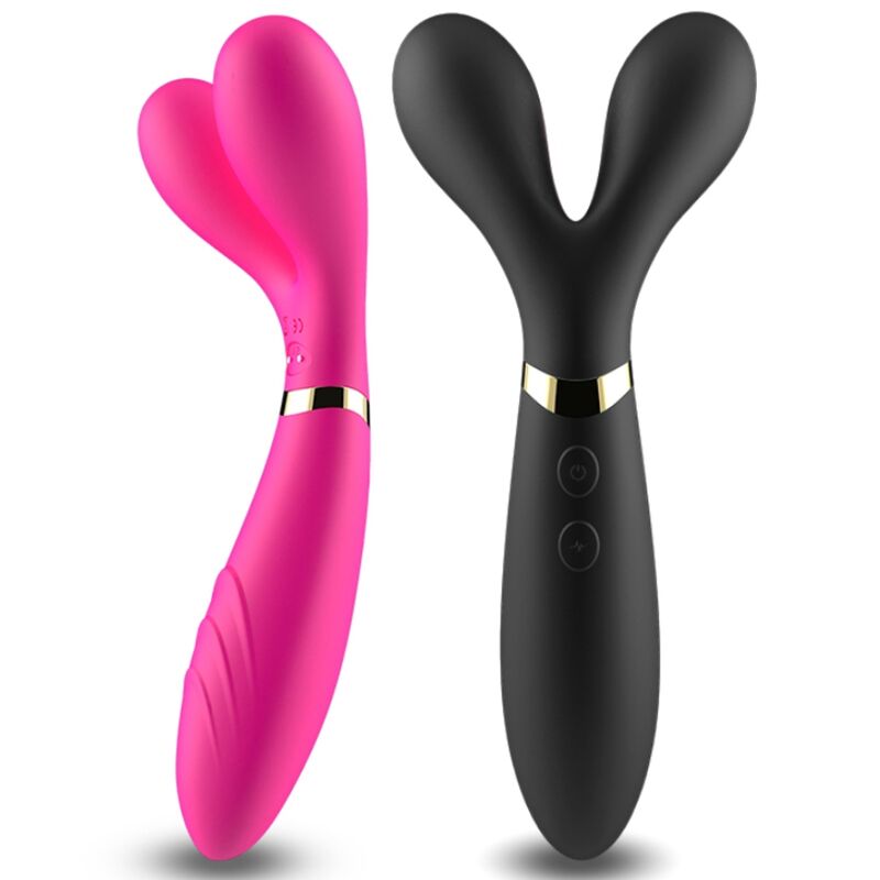 ARMONY - Y-WAND MASSAGEAPPARAT & VIBRATOR DOBBELTHOVEDT FUCHSIA