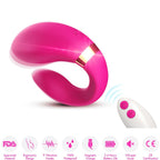 ARMONY - CRESCENT VIBRATOR TIL PAR MED FJERNBETJENING FUCHSIA