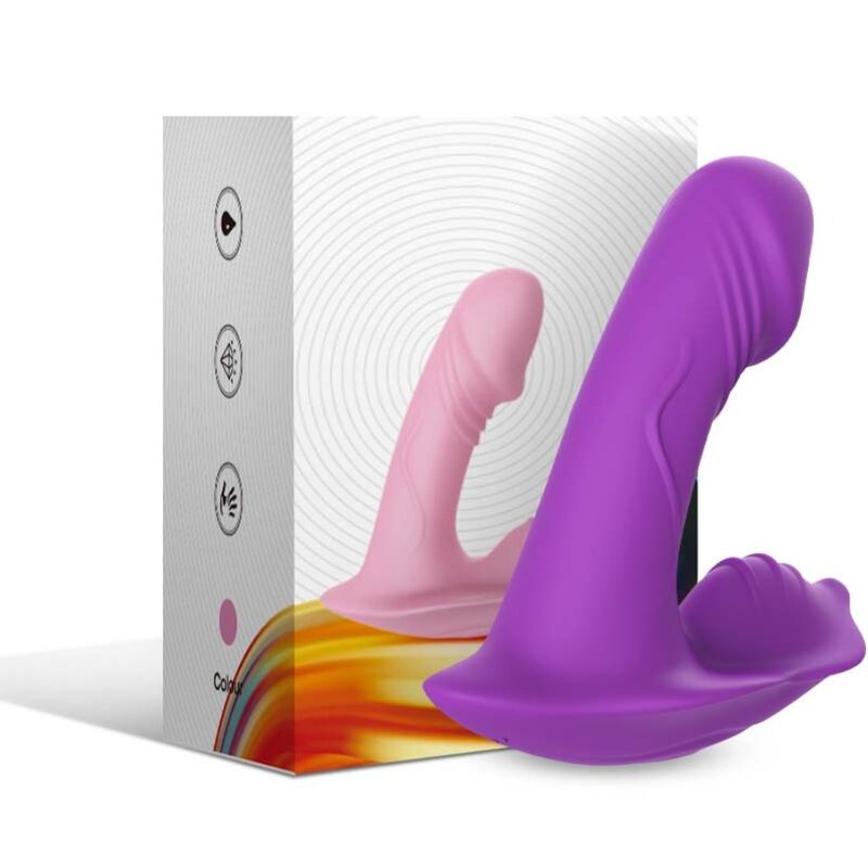 ARMONY - FLØJTEVIBRATOR INTRODUCERBAR FJERNBETJENING LILLA