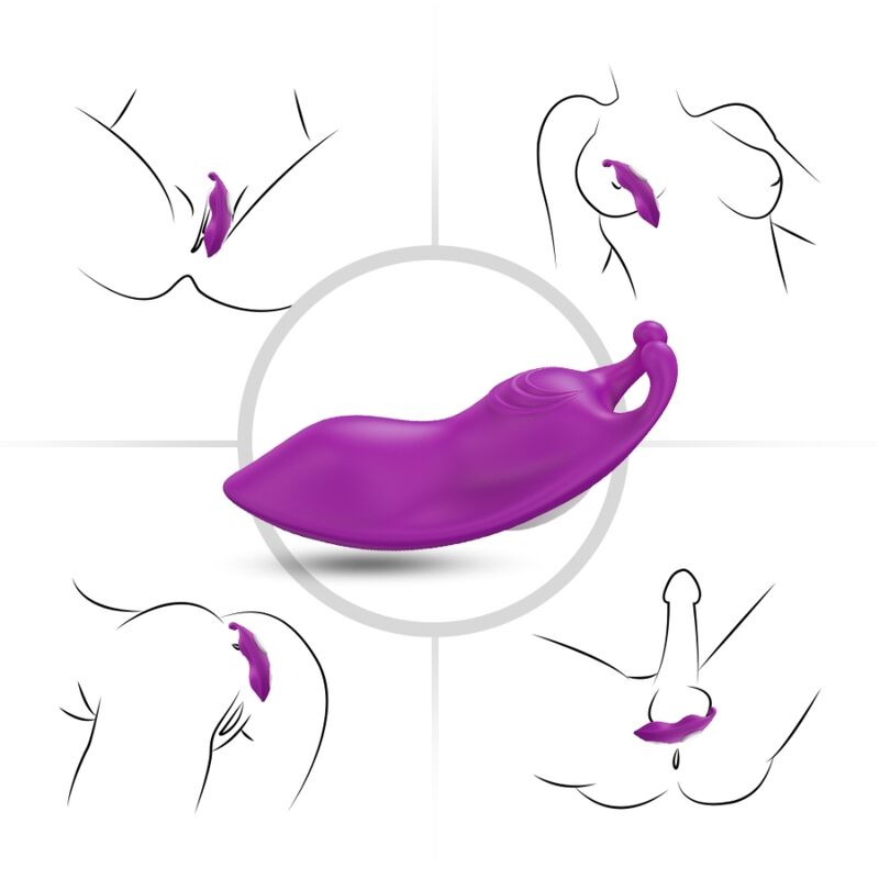 ARMONY - HONEYBEE TRUSSER MED VIBRATOR OG G-PUNKT FJERNBETJENING LILLA