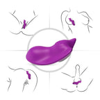 ARMONY - BUTTERFLY TRUSSER VIBRATOR FJERNBETJENING LILLA