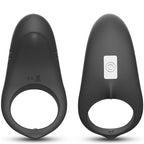 ARMONY - SHARK VIBRATORRING TIL PAR FJERNBETJENING SORT