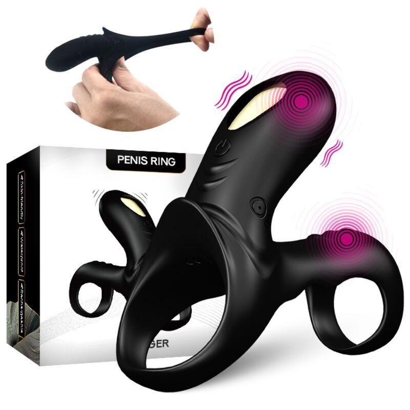 ARMONY - RANGER DOBBELT VIBRATORRING TIL PAR SORT