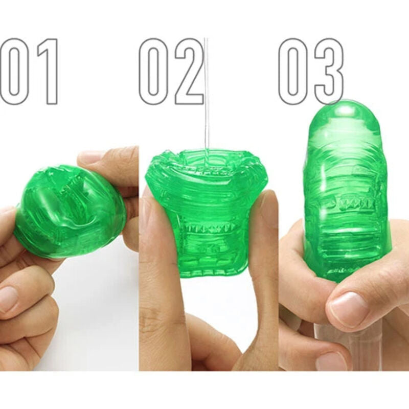 TENGA - UNI EMERALD MASTURBATOR FINGRING