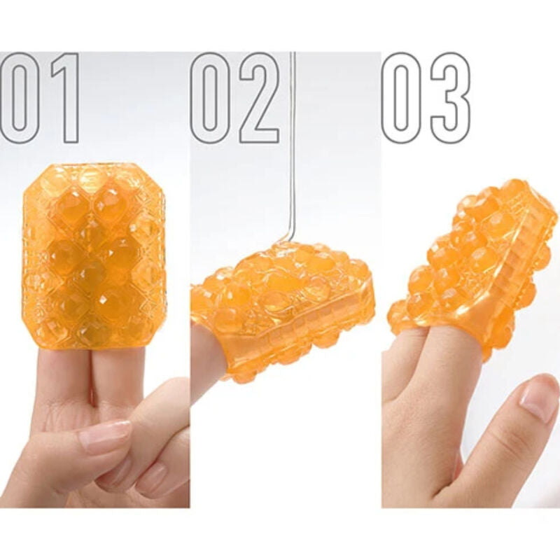 TENGA - UNI VARIETY MASTURBATOR FINGERBØLGEPAKKE 4 ENHEDER