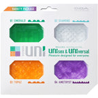 TENGA - UNI VARIETY MASTURBATOR FINGERBØLGEPAKKE 4 ENHEDER