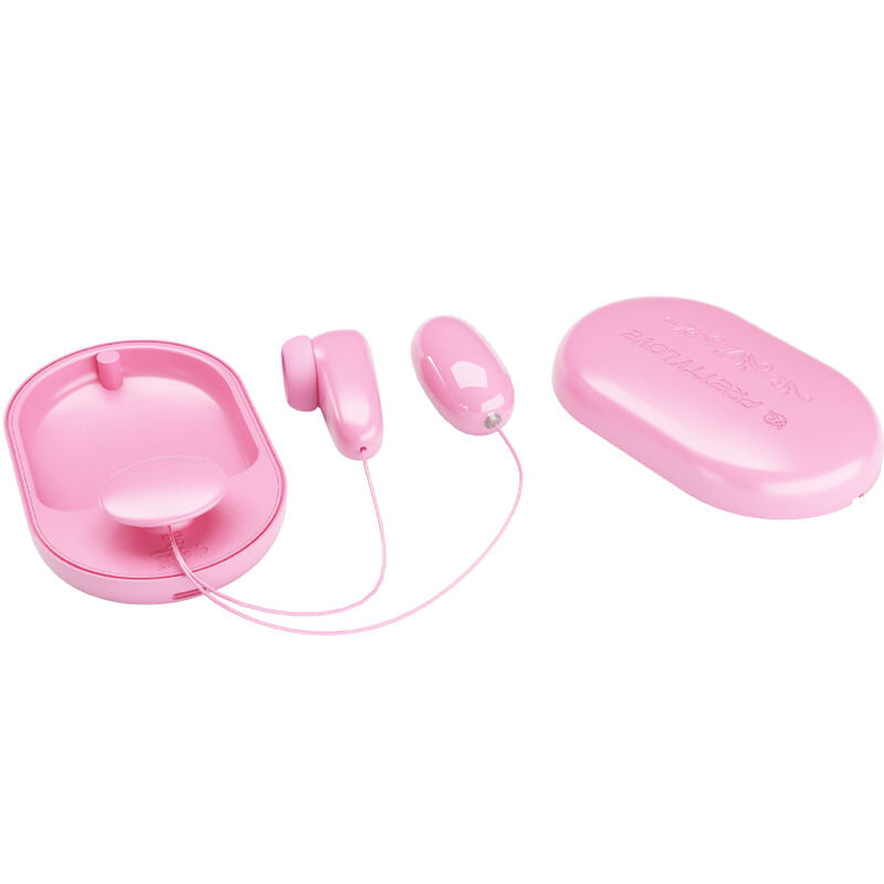 PRETTY LOVE - MAGIC BOX VIBRERENDE KUGLET & PINK STIMULATOR