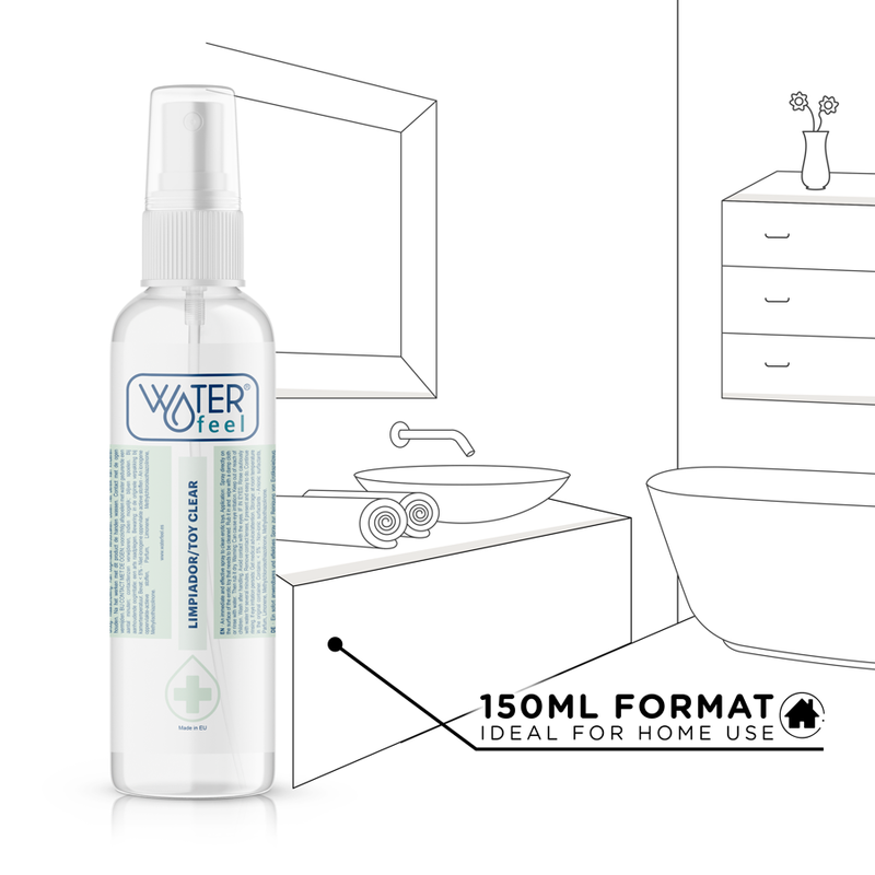 WATERFEEL - STERIL LEGETØJSRENS 150 ML