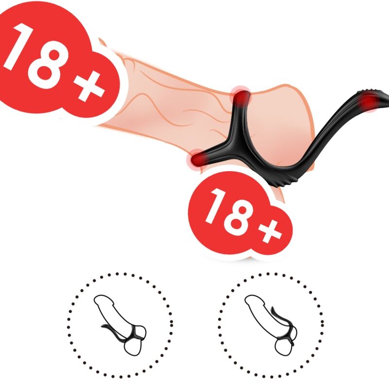 ARMONY - TREASURE DOBBELT ANAL RING SORT