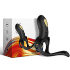 ARMONY - JOY JUMPER RING VIBRATOR TIL PAR & ANALPLUG SORT