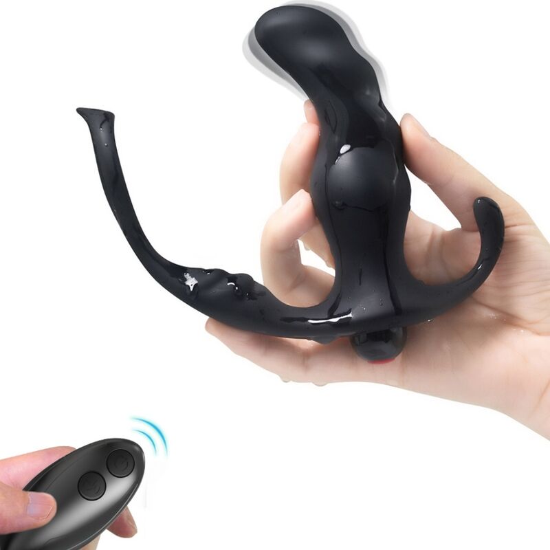 ARMONY - KNIGHT VIBRATOR ANAL PROSTATA & RING FJERNBETJENING SORT