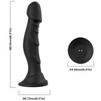 ARMONY - DILDOVIBRATOR & ANALPLUG FJERNBETJENING SORT
