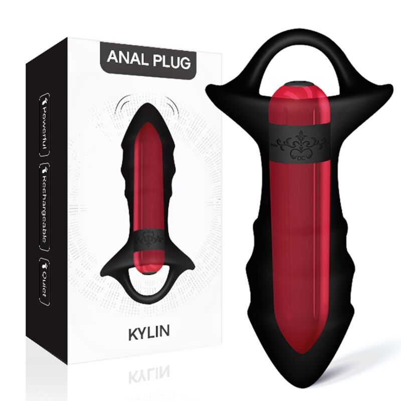 ARMONY - KYLIN FINGERVIBRATOR & ANALPLUG FJERNBETJENING SORT