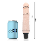 LOVECLONE - FINN SELVSMØRENDE VIBRATOR 21,2 CM -O- 3,8 CM