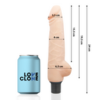 LOVECLONE - HARALD SELVSMØRENDE VIBRATOR 24 CM -O- 4 CM