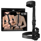 FETISH UNDERSODIG BONDAGE - KRAVE- OG HÅNDLEDSMANCHETTER KROPSSÆT